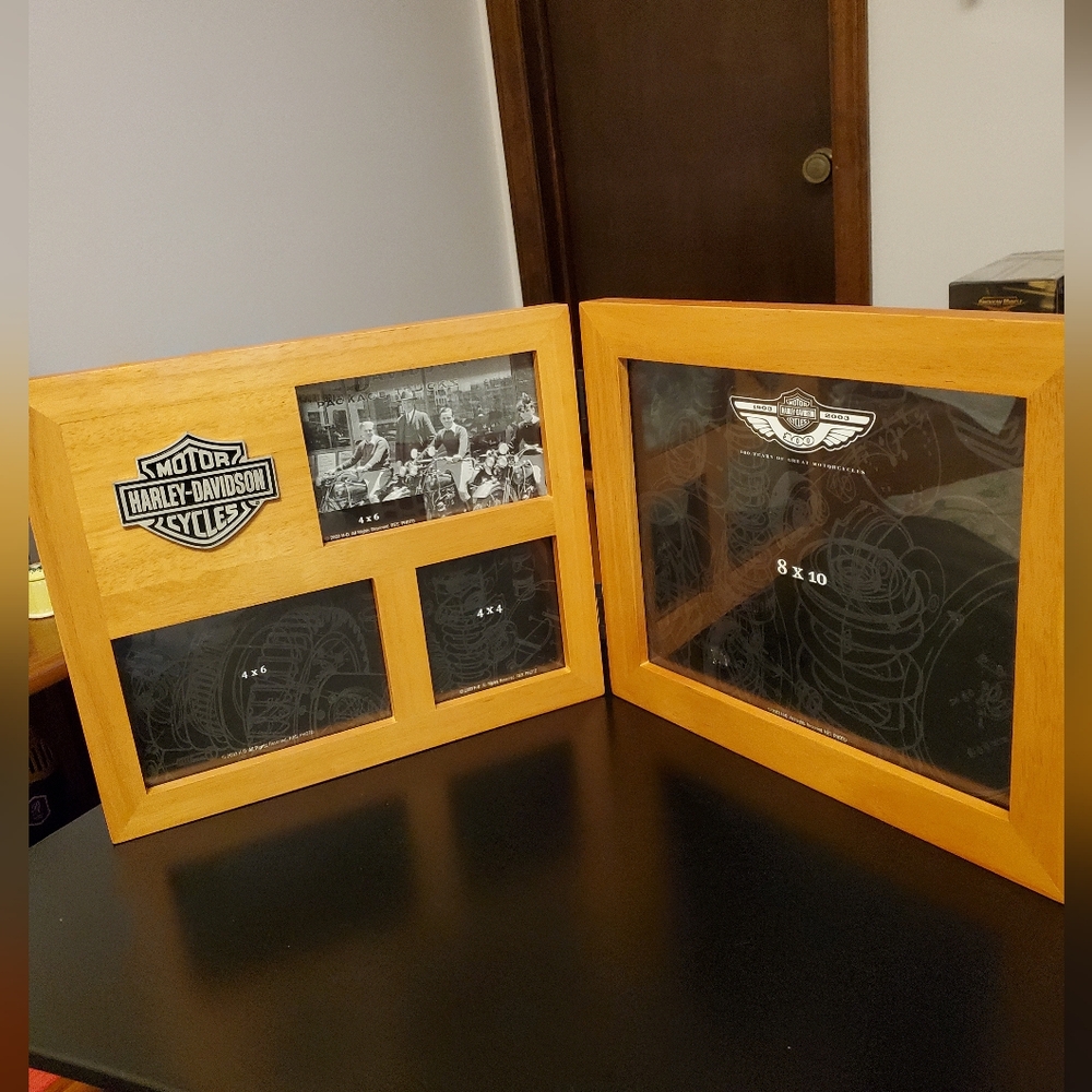 Harley Davidson Double picture frame